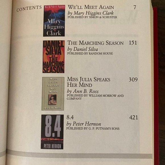 First Edition Collectable Readers Digest Select Editions VOL 245 1999 Beautiful - Picture 11 of 12